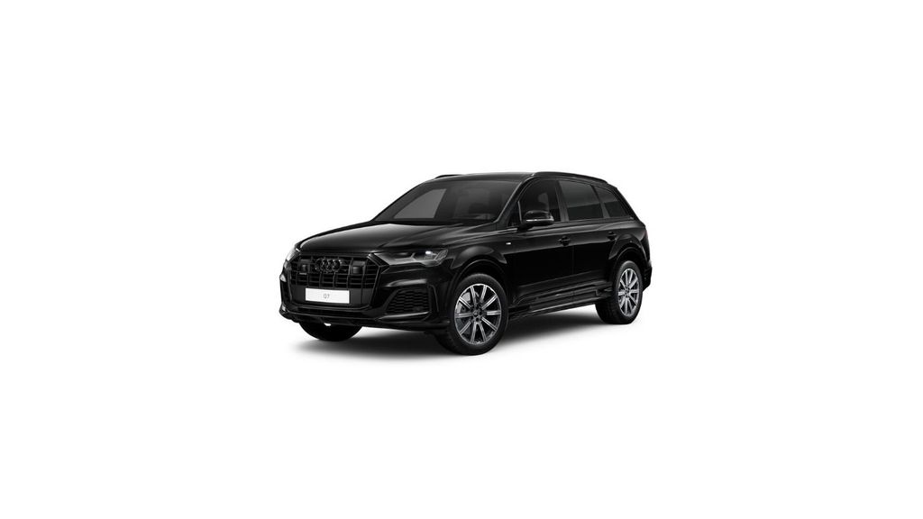 Audi Q7 2022 г. Чёрный, пробег 51268 км