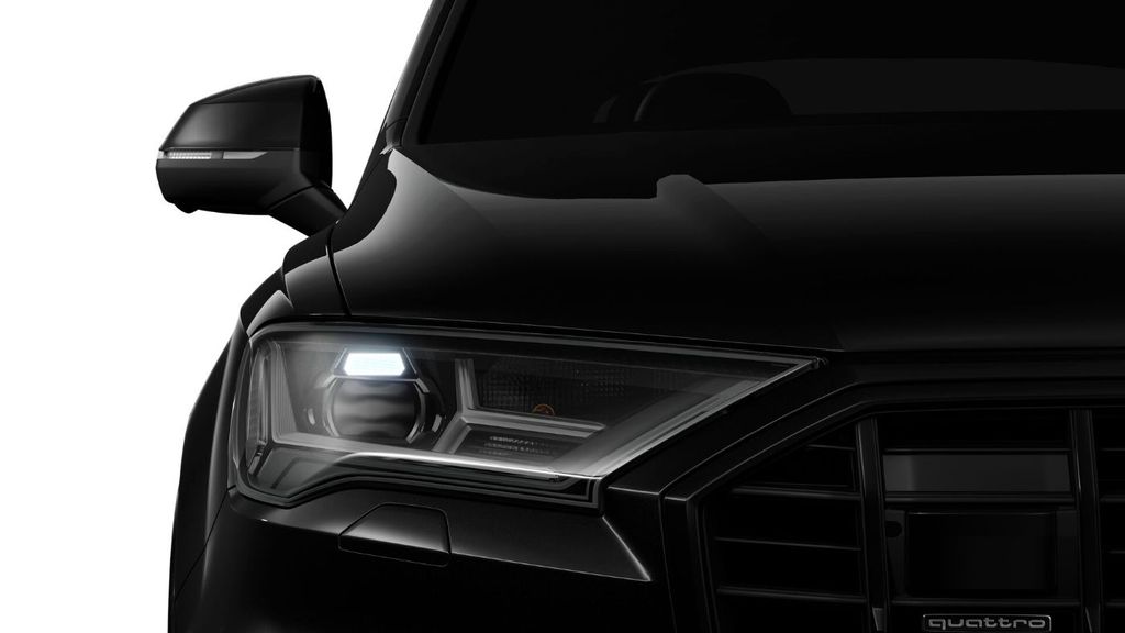 Audi Q7 2022 г. Чёрный, пробег 51268 км