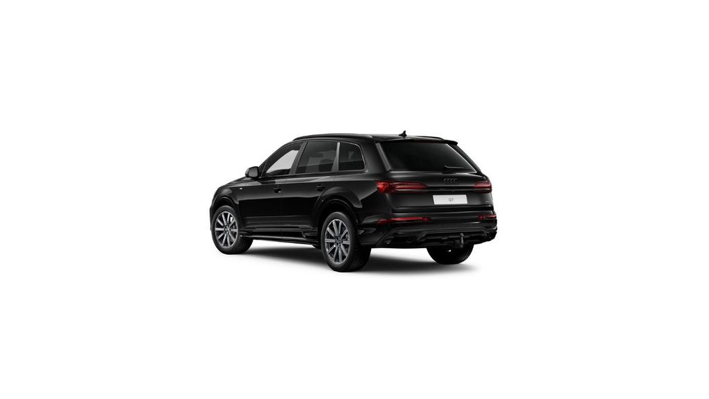 Audi Q7 2022 г. Чёрный, пробег 51268 км