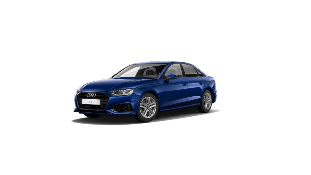 Audi A4 2021 г. Синий, пробег 51360 км