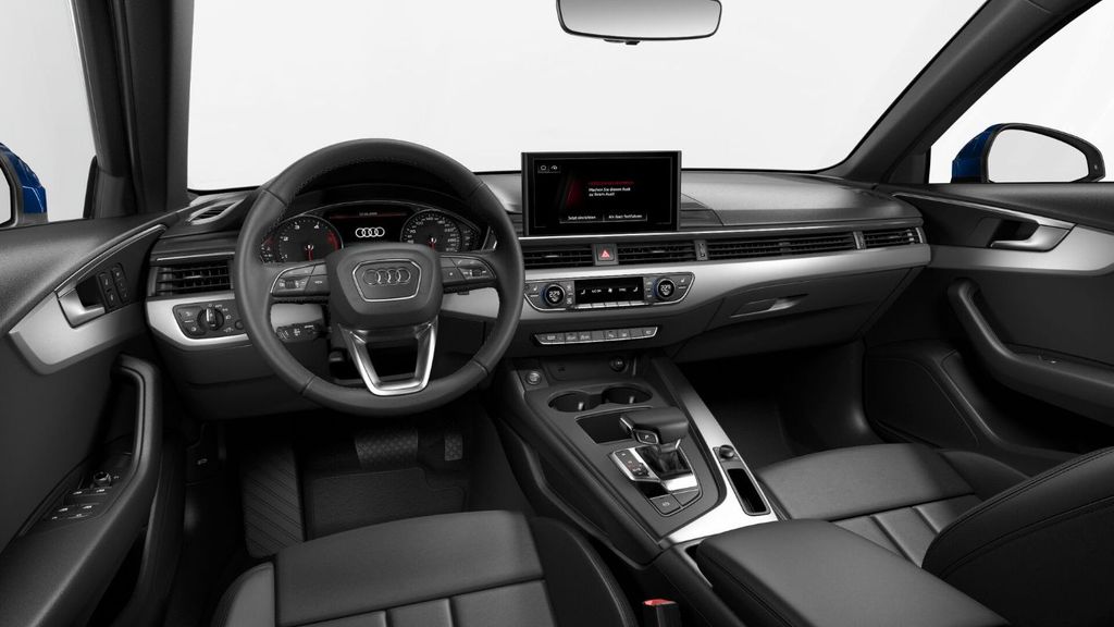 Audi A4 2021 г. Синий, пробег 51360 км