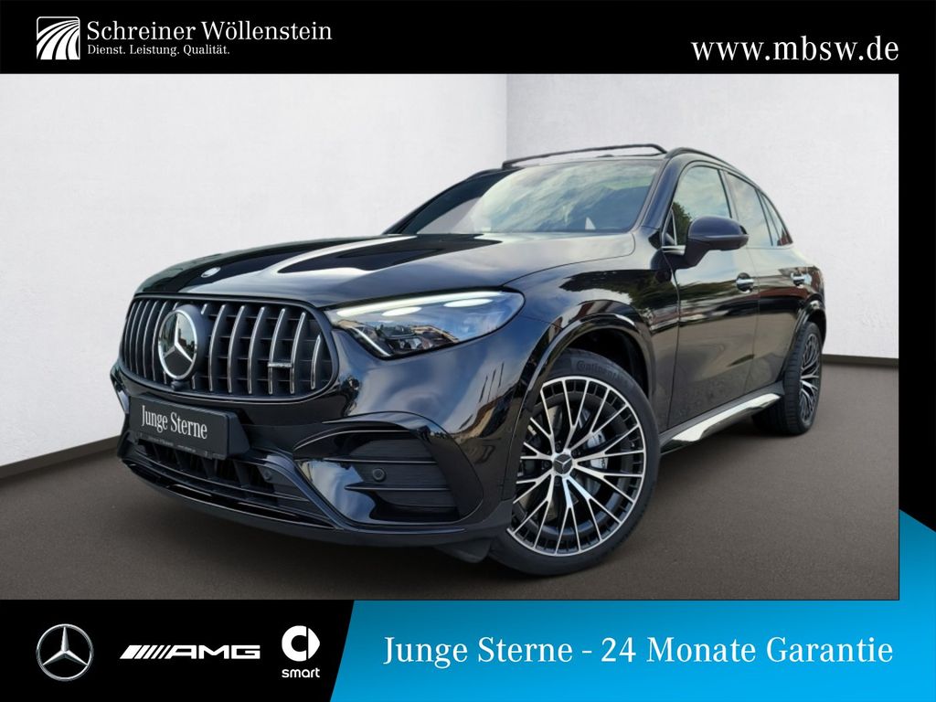 Mercedes-Benz GLC 43 AMG 2024 г. Чёрный, пробег 31600 км