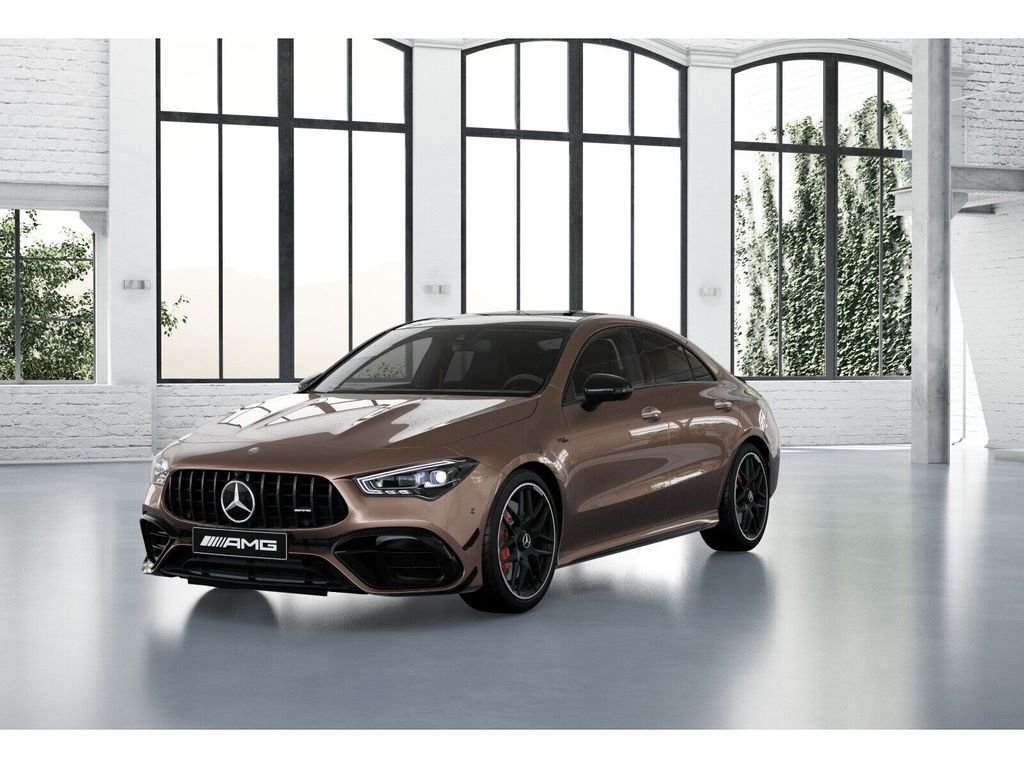 Mercedes-Benz CLA 45 AMG 2023 г. Золотистый, пробег 34249 км