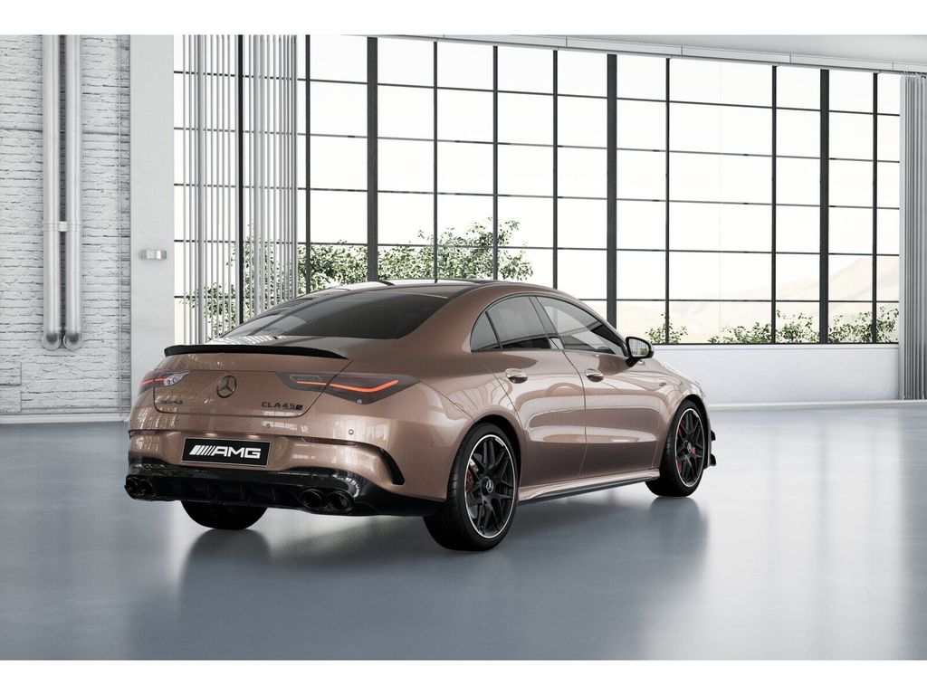 Mercedes-Benz CLA 45 AMG 2023 г. Золотистый, пробег 34249 км