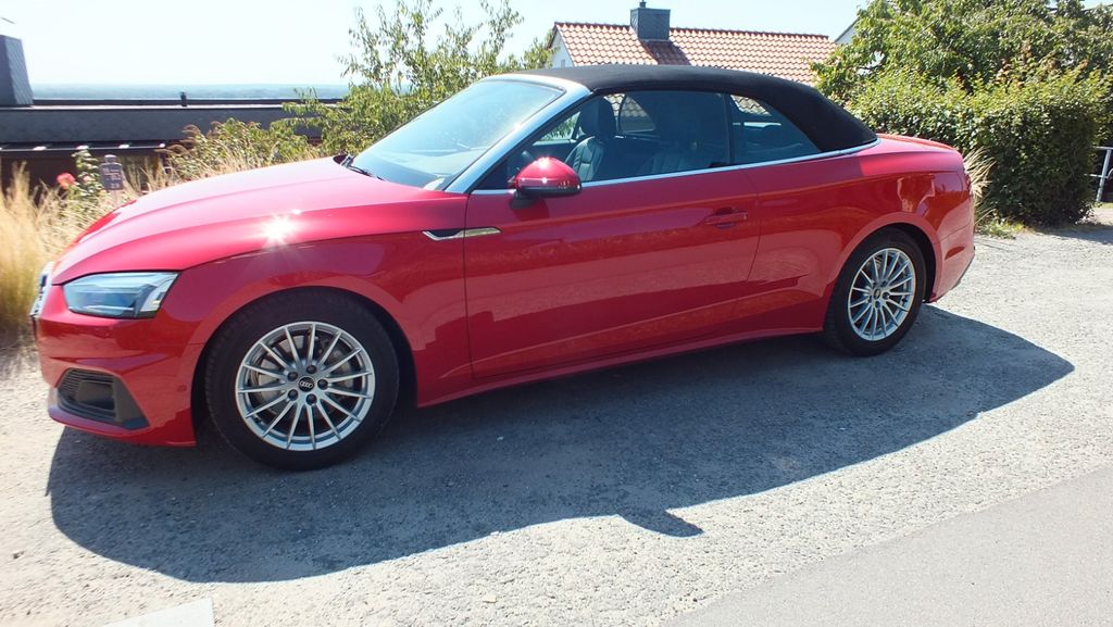 Audi A5 2021 г. Красный, пробег 57500 км