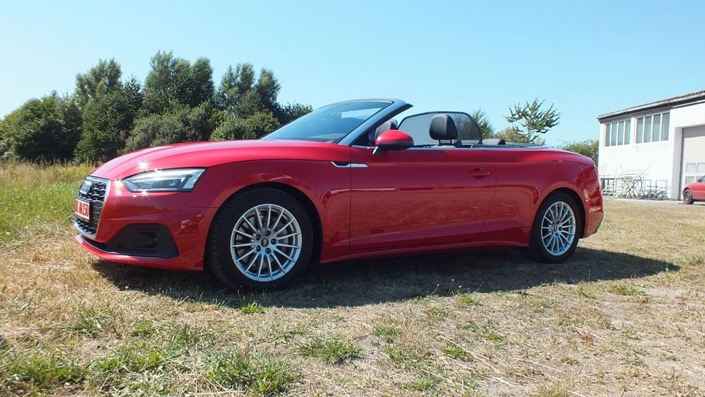 Audi A5 2021 г. Красный, пробег 57500 км