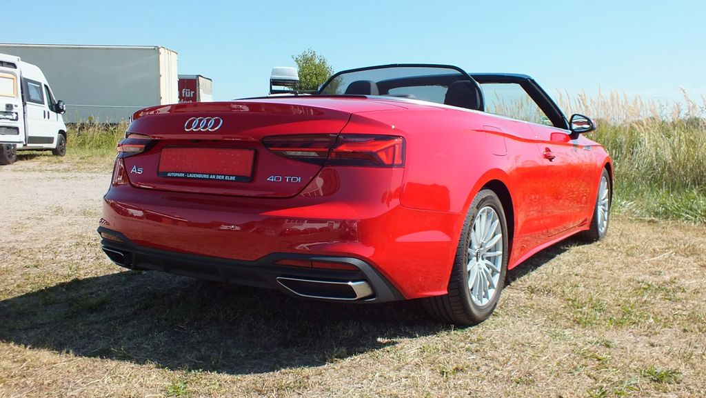 Audi A5 2021 г. Красный, пробег 57500 км
