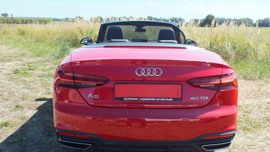 Audi A5 2021 г. Красный, пробег 57500 км