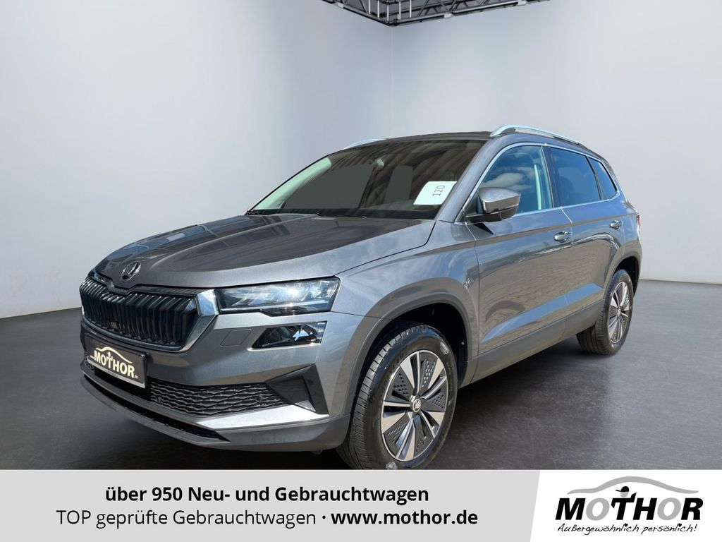 Skoda Karoq 2022 г. Серый, пробег 53611 км