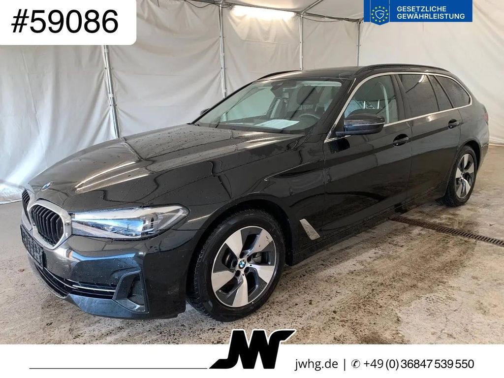 BMW 520 2021 г. Чёрный, пробег 49000 км