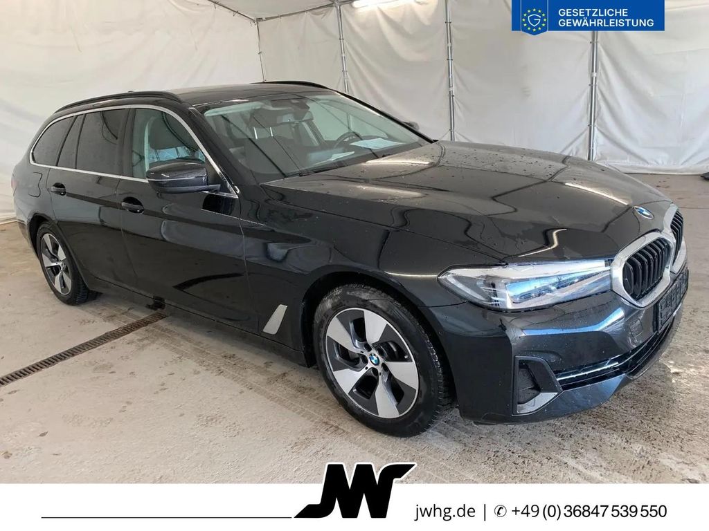 BMW 520 2021 г. Чёрный, пробег 49000 км