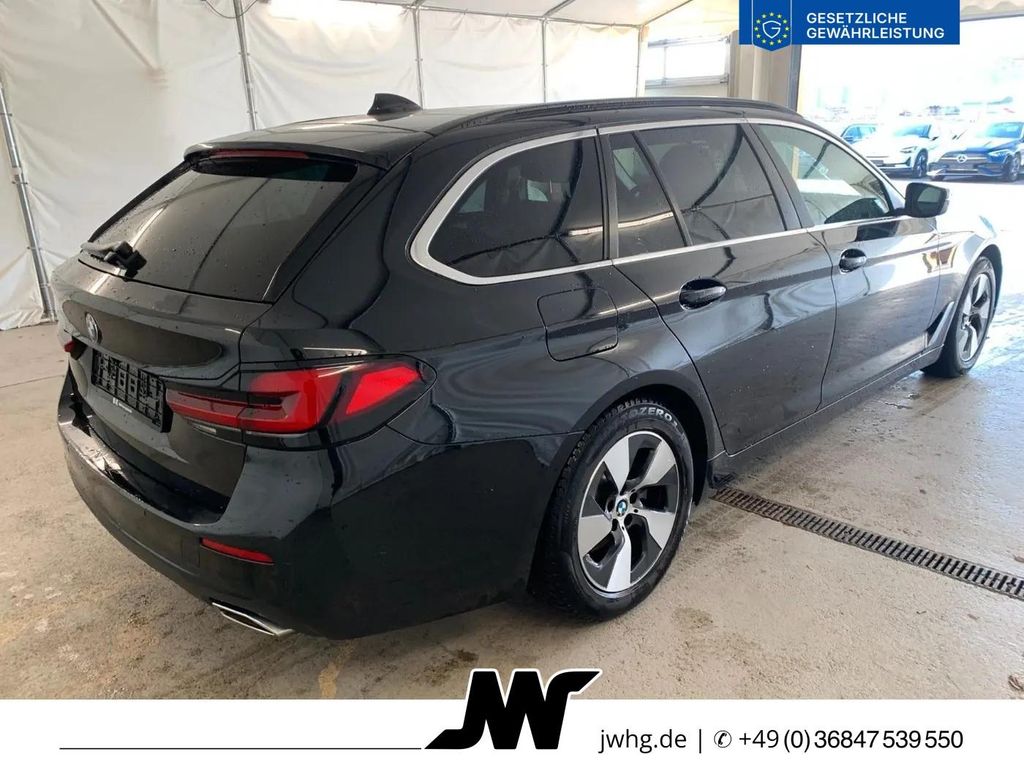 BMW 520 2021 г. Чёрный, пробег 49000 км