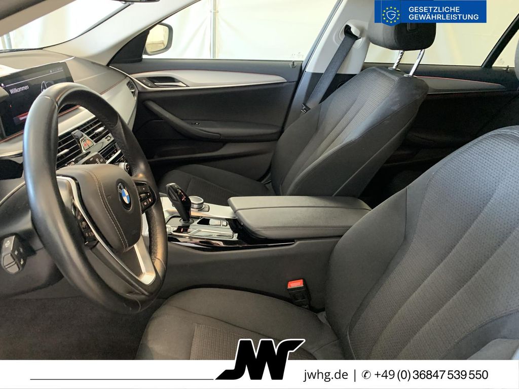 BMW 520 2021 г. Чёрный, пробег 49000 км