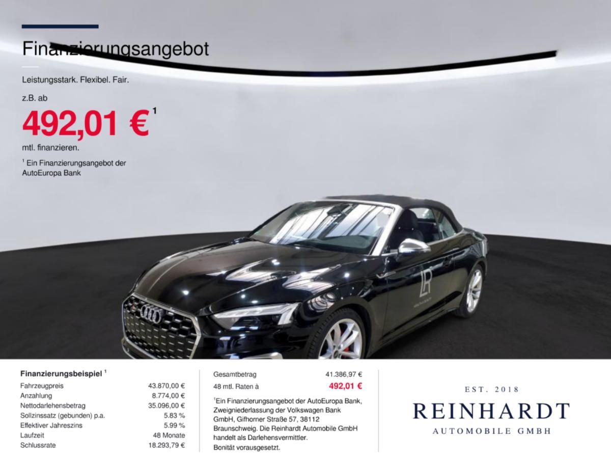 Audi S5 2024 г. Чёрный, пробег 15162 км