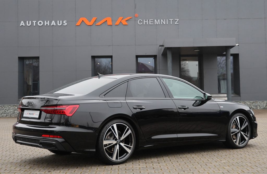 Audi A6 2023 г. Чёрный, пробег 33908 км