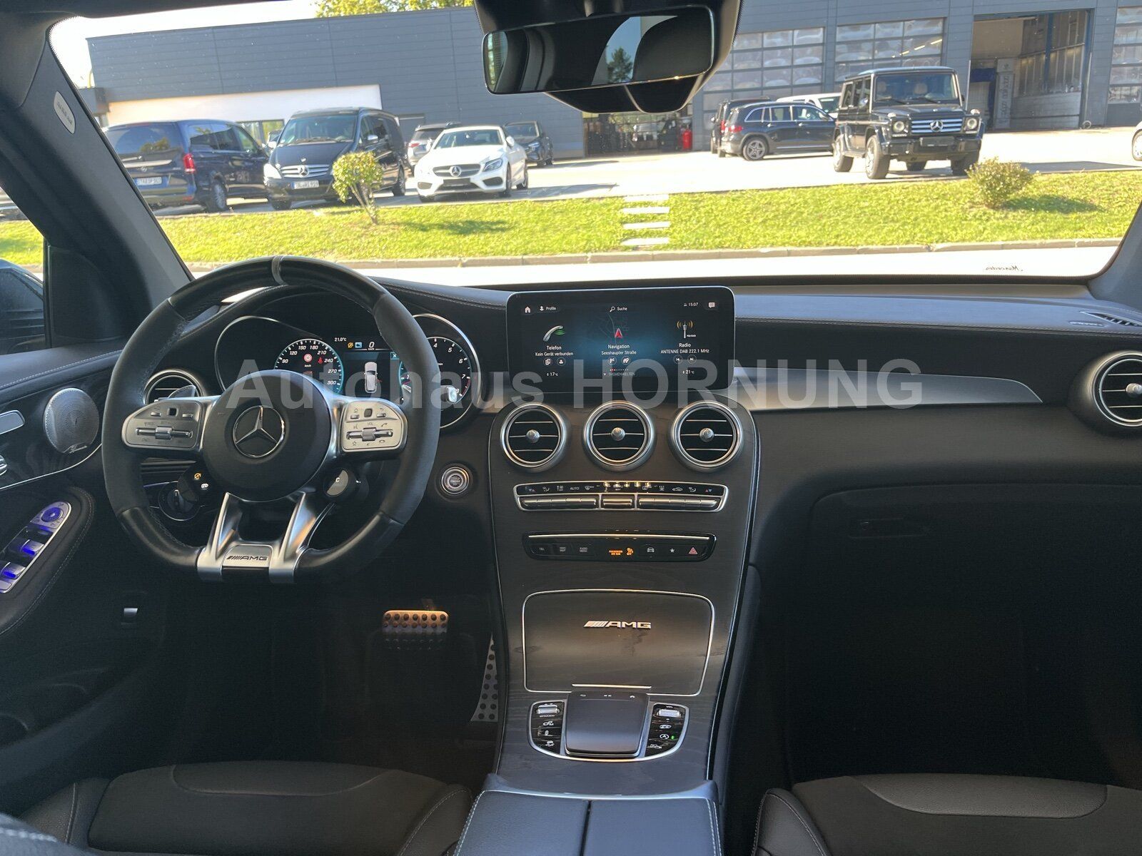 Mercedes-Benz GLC 63 AMG 2021 г. Серый, пробег 52197 км