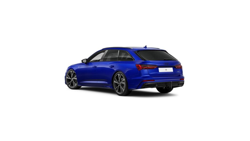 Audi A6 2022 г. Синий, пробег 34000 км