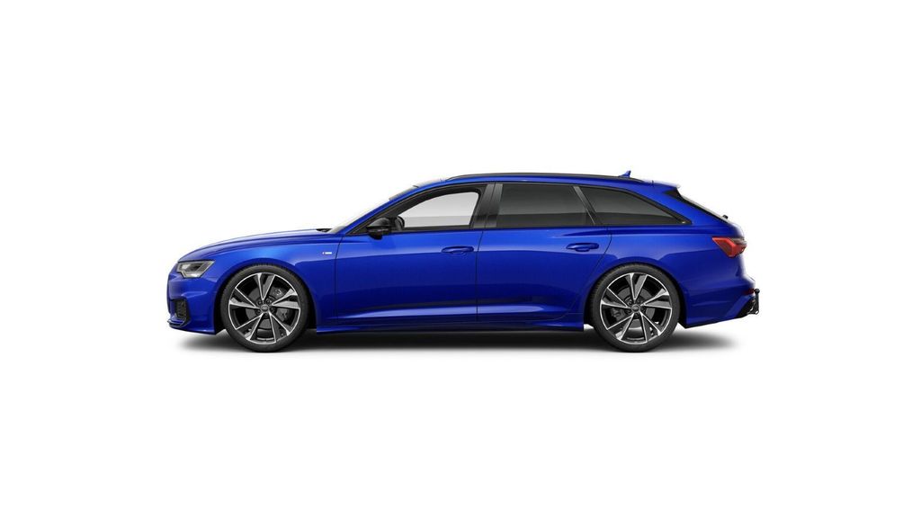 Audi A6 2022 г. Синий, пробег 34000 км
