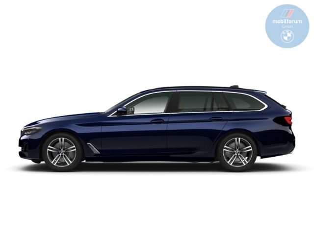 BMW 530 2023 г. Синий, пробег 28245 км