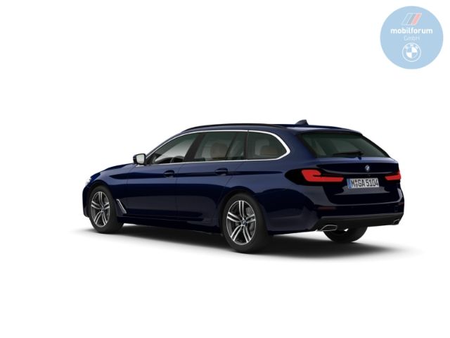 BMW 530 2023 г. Синий, пробег 28245 км
