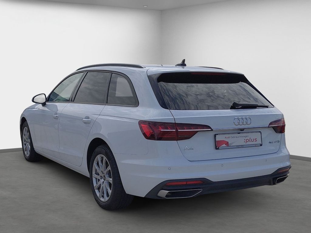 Audi A4 2024 г. Белый, пробег 40600 км