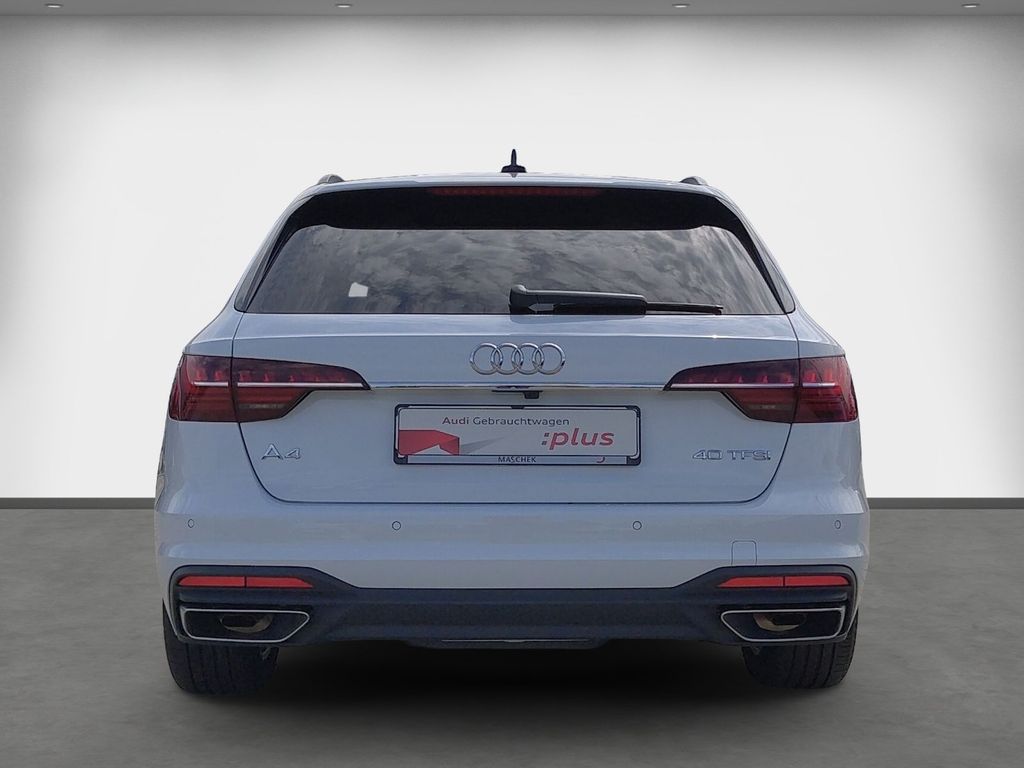 Audi A4 2024 г. Белый, пробег 40600 км