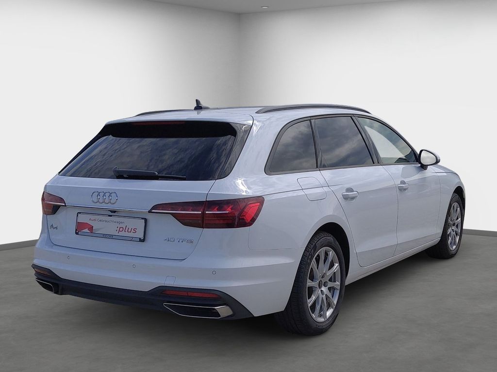 Audi A4 2024 г. Белый, пробег 40600 км