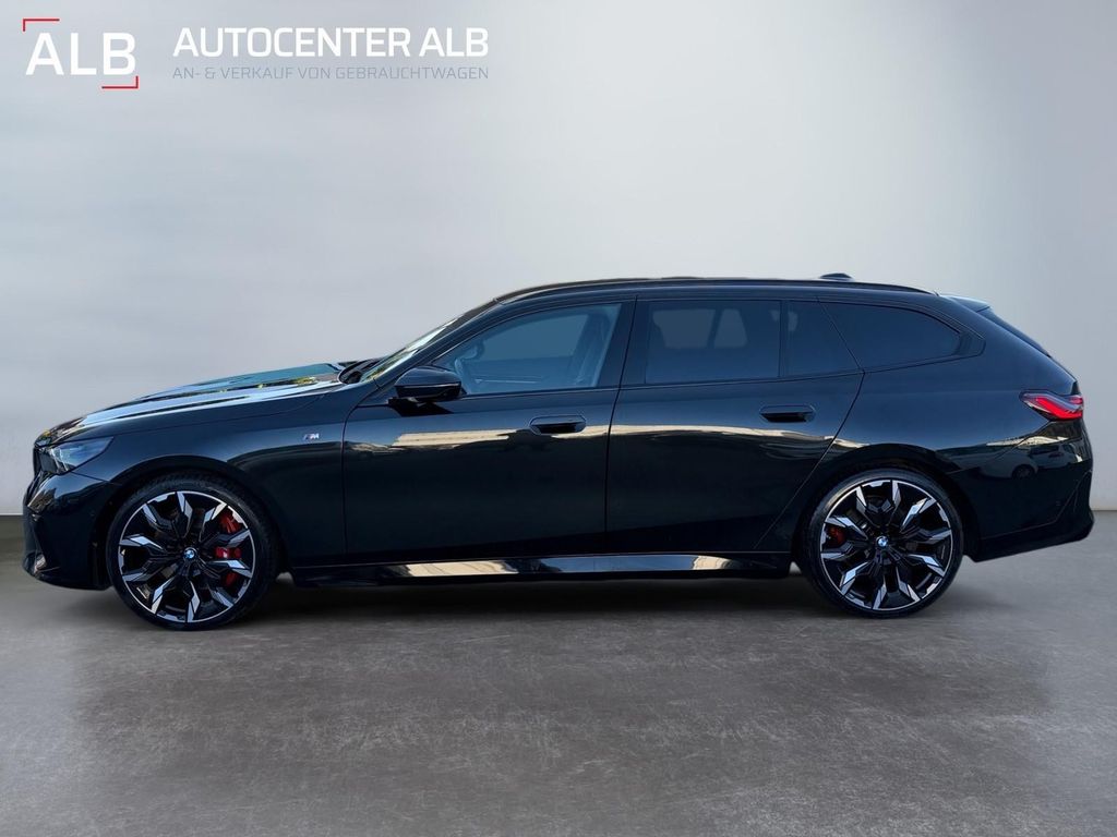 BMW 540 2024 г. Чёрный, пробег 55640 км