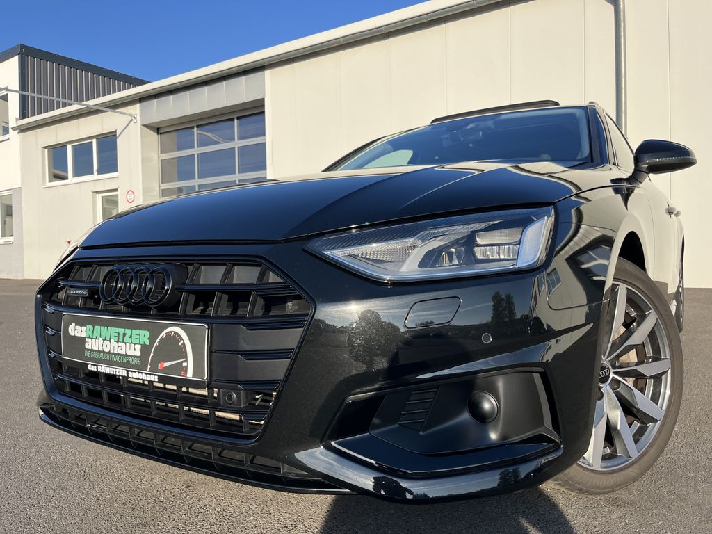 Audi A4 2023 г. Чёрный, пробег 55176 км