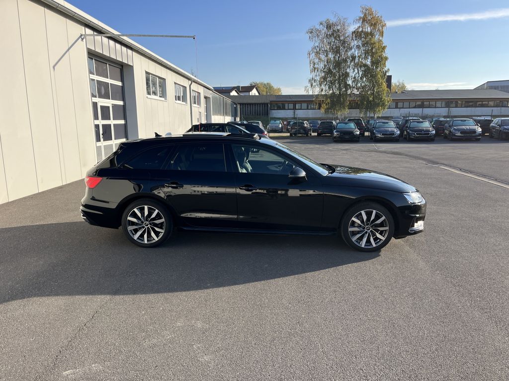 Audi A4 2023 г. Чёрный, пробег 55176 км