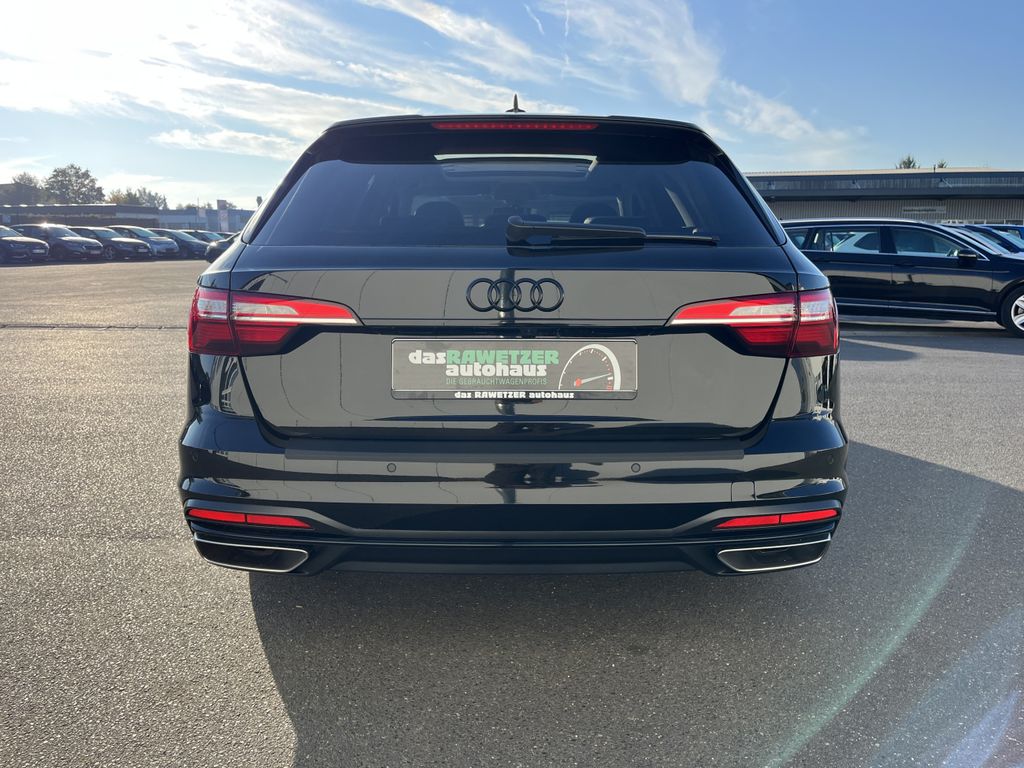 Audi A4 2023 г. Чёрный, пробег 55176 км