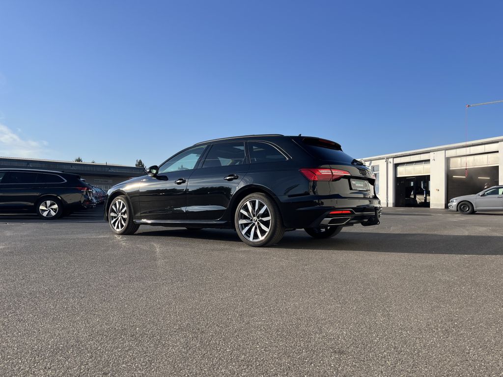 Audi A4 2023 г. Чёрный, пробег 55176 км