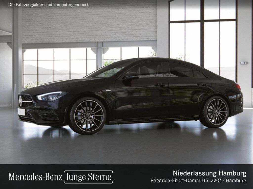 Mercedes-Benz CLA 180 2022 г. Чёрный, пробег 44453 км