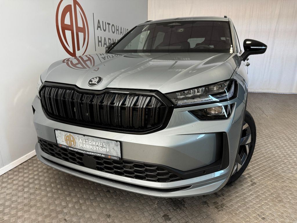 Skoda Kodiaq 2026 г. Серебристый, пробег 1100 км