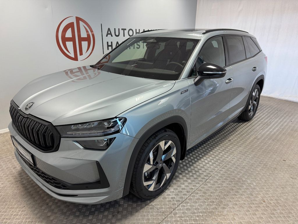 Skoda Kodiaq 2026 г. Серебристый, пробег 1100 км