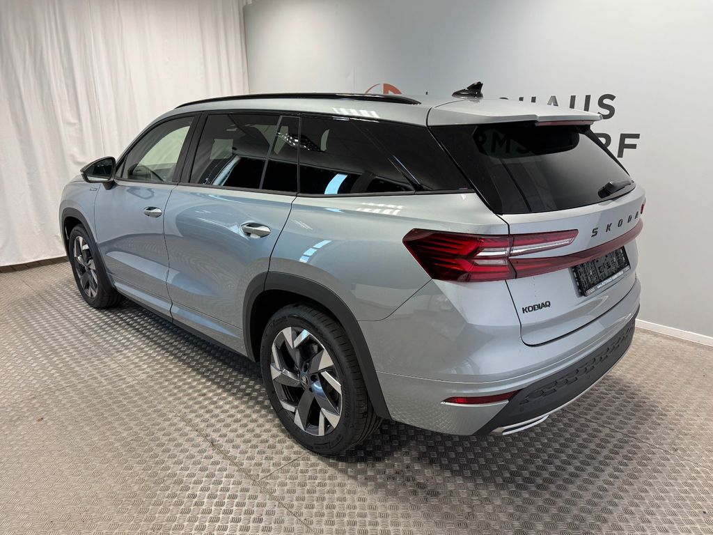 Skoda Kodiaq 2026 г. Серебристый, пробег 1100 км