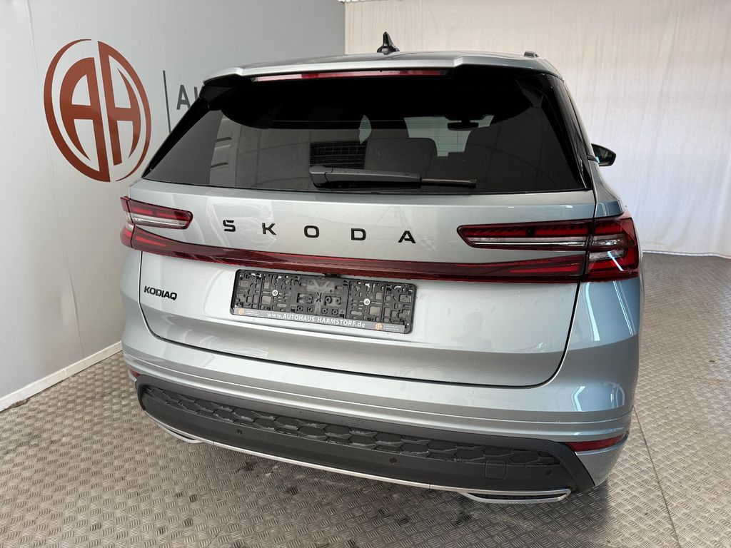 Skoda Kodiaq 2026 г. Серебристый, пробег 1100 км