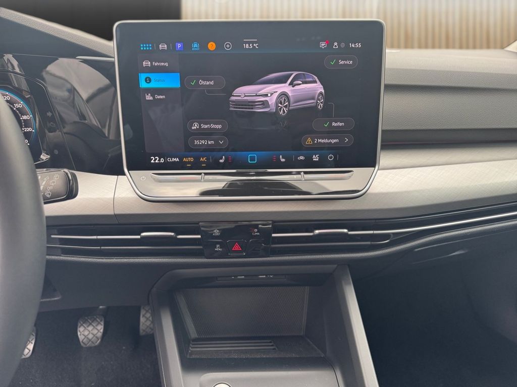 Volkswagen Golf 2025 г. Белый, пробег 35100 км