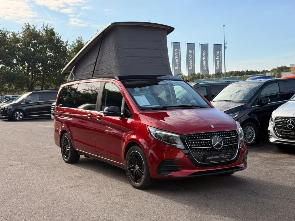 Mercedes-Benz V 250 2024 г. Красный, пробег 53375 км