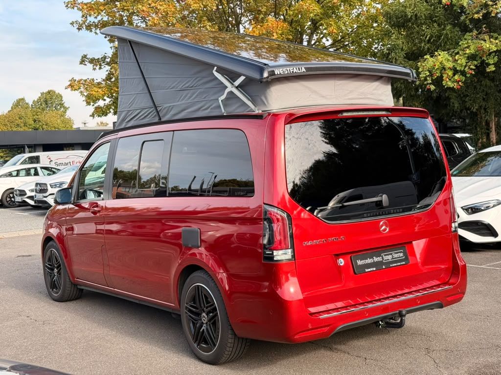 Mercedes-Benz V 250 2024 г. Красный, пробег 53375 км