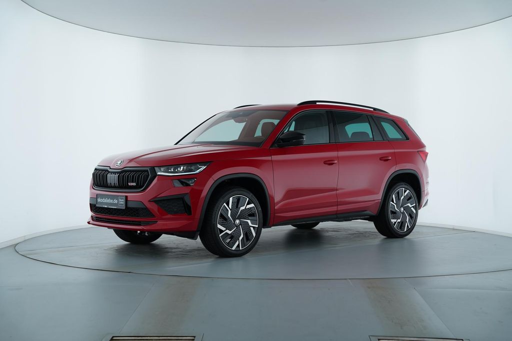 Skoda Kodiaq 2022 г. Красный, пробег 53896 км