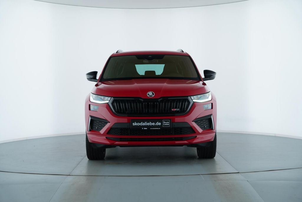Skoda Kodiaq 2022 г. Красный, пробег 53896 км