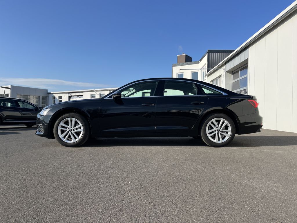 Audi A6 2023 г. Чёрный, пробег 28784 км