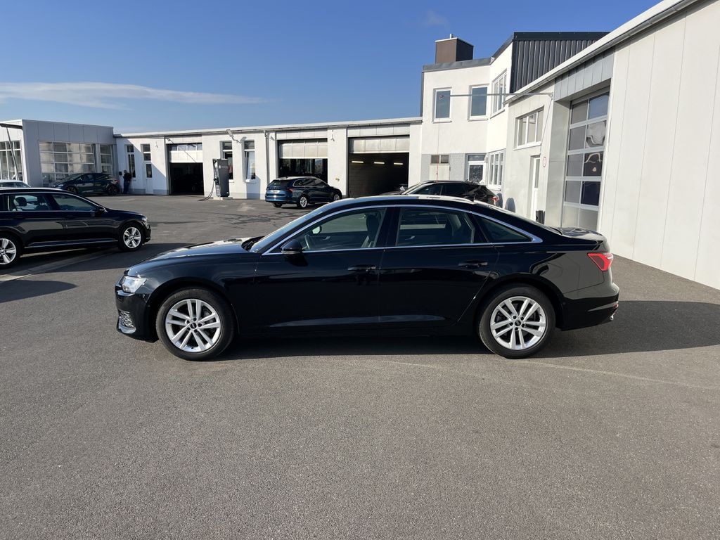 Audi A6 2023 г. Чёрный, пробег 28784 км