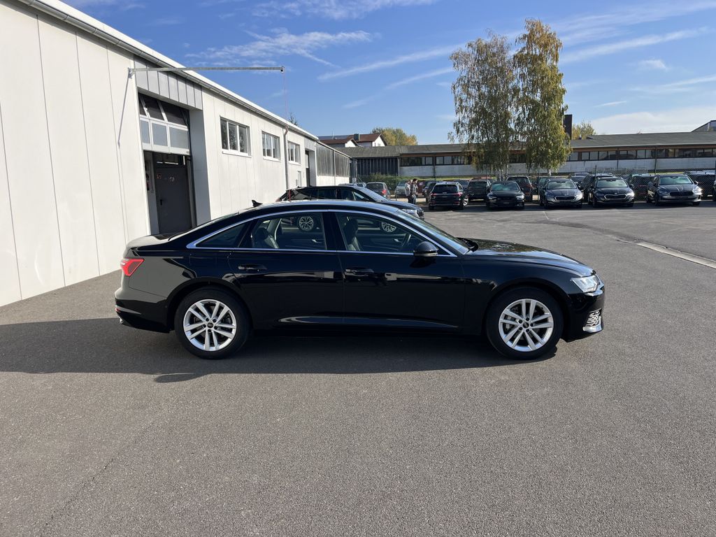 Audi A6 2023 г. Чёрный, пробег 28784 км