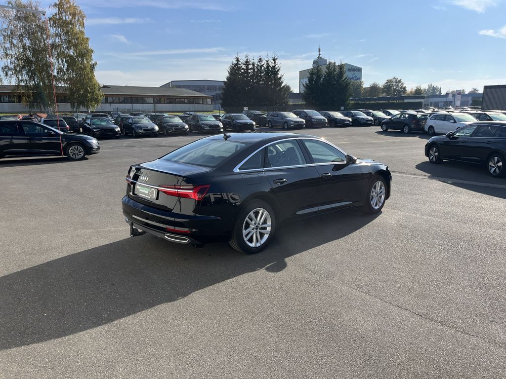 Audi A6 2023 г. Чёрный, пробег 28784 км