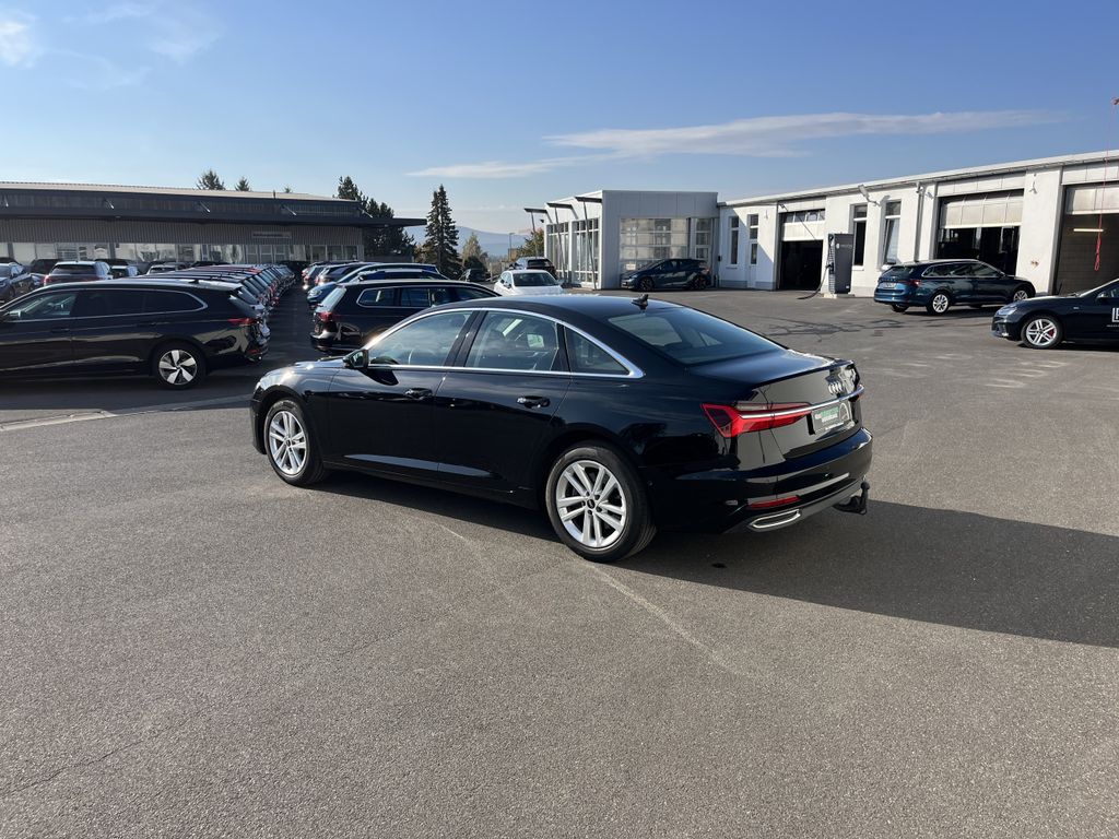 Audi A6 2023 г. Чёрный, пробег 28784 км