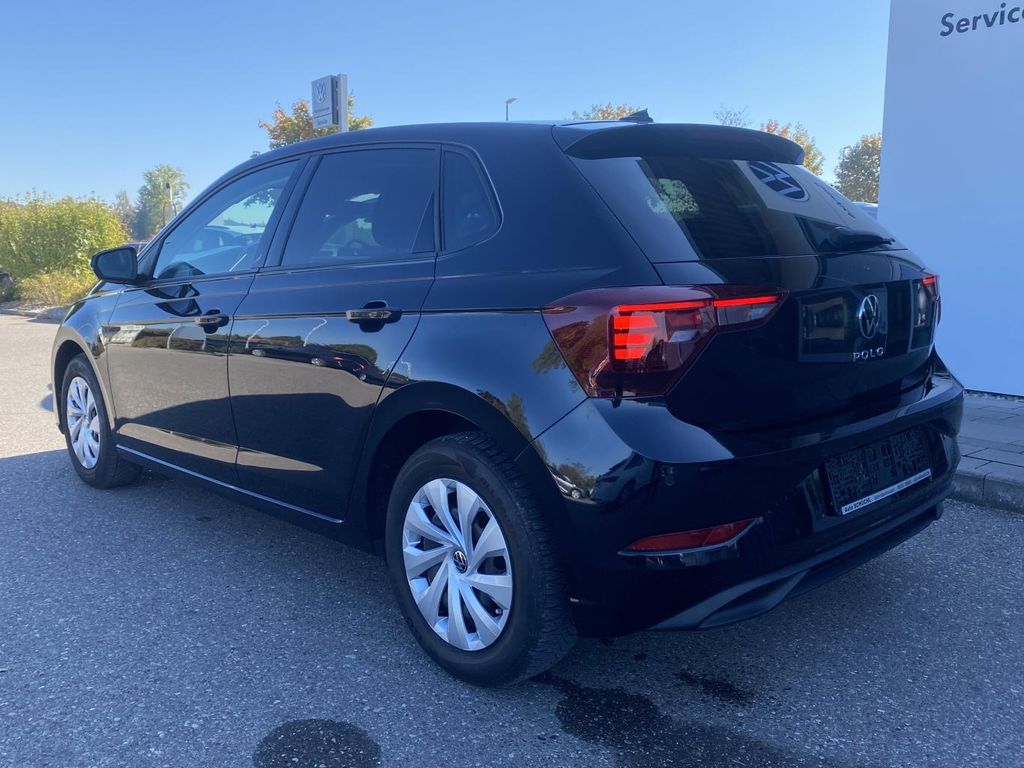 Volkswagen Polo 2023 г. Чёрный, пробег 44411 км