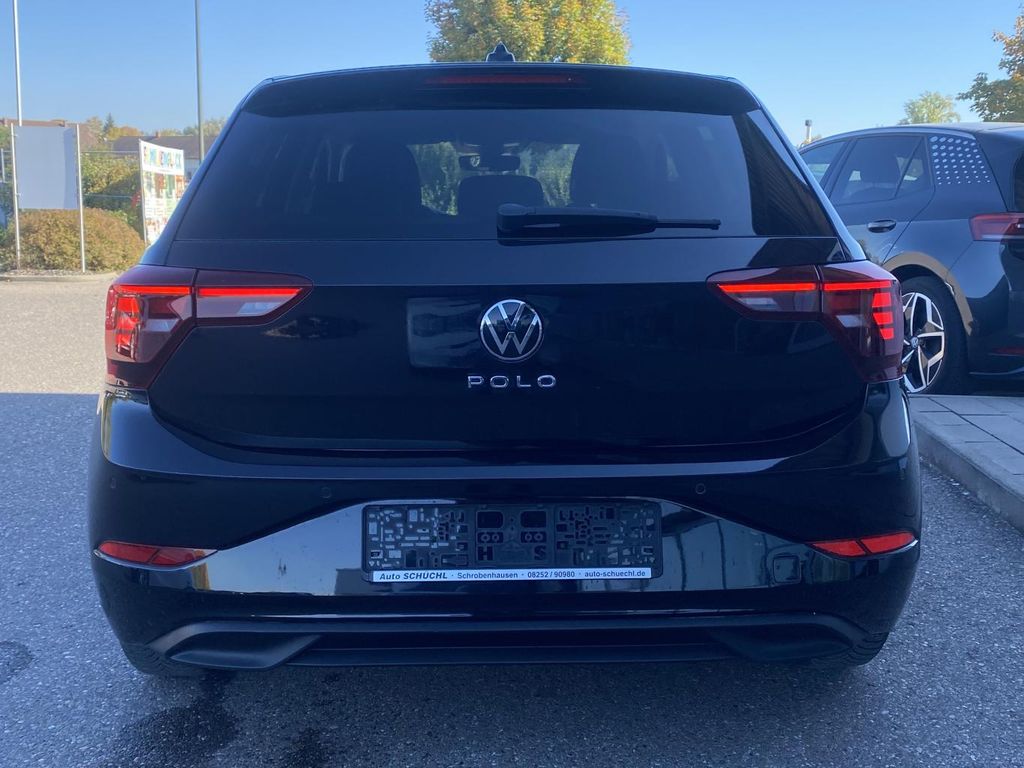 Volkswagen Polo 2023 г. Чёрный, пробег 44411 км