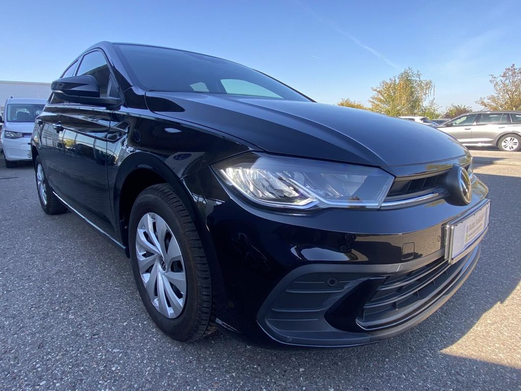Volkswagen Polo 2023 г. Чёрный, пробег 44411 км